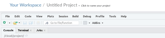 renaming new project